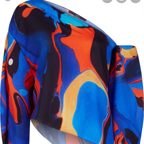 AQAQ Velma asymmetric top sz 10 US - Picture 2 of 13